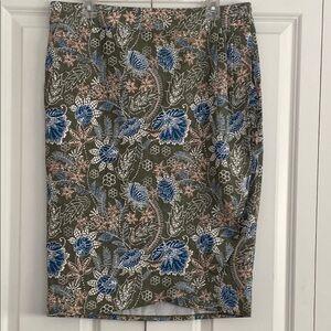 Rip Skirt Hawaii Boho Olive Green Knee-Length Wrap Athletic Travel Skirt Large